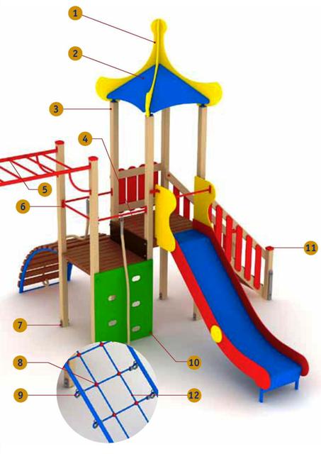 Каталог МАФ (малых архитектурных форм) для детских и спортивных площадок